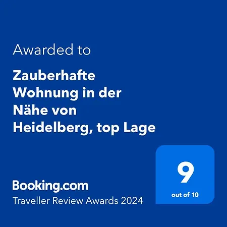דירה Zauberhafte In Der Naehe Von Heidelberg, Lage
