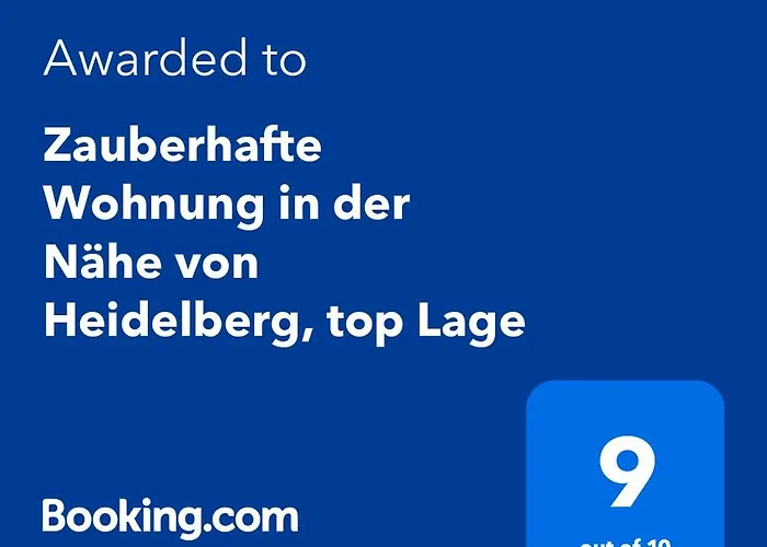 Apartman Zauberhafte In Der Naehe Von Heidelberg, Lage