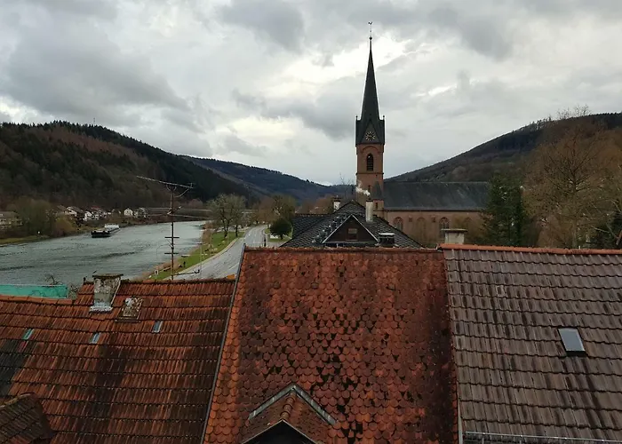 Zauberhafte In Der Naehe Von Heidelberg, Lage * Hirschhorn